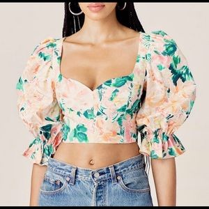 For love & lemons crop top